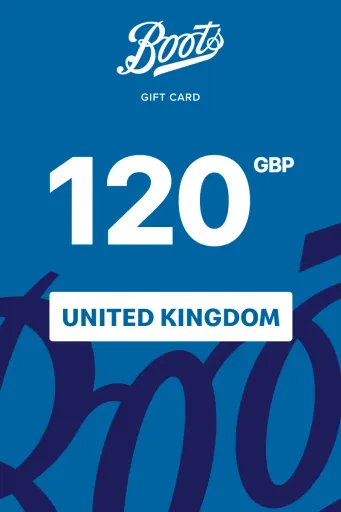 Boots 120 GBP Gift Card (United Kingdom) - Digital Key