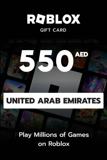 Roblox 550 AED Gift Card (United Arab Emirates) - Digital Key
