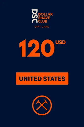 Dollar Shave Club 120 USD Gift Card (United States) - Digital Key