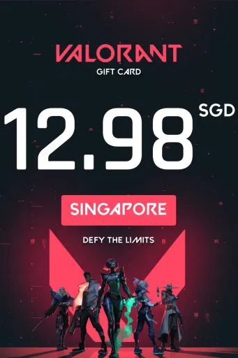 Product Image - Valorant 12.98 SGD Gift Card (Singapore) - Digital Key