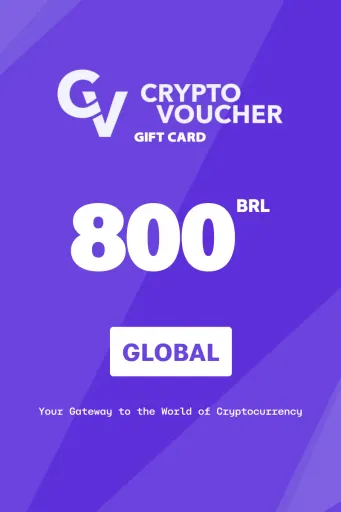 Crypto Voucher 800 BRL Gift Card (Global) - Digital Key