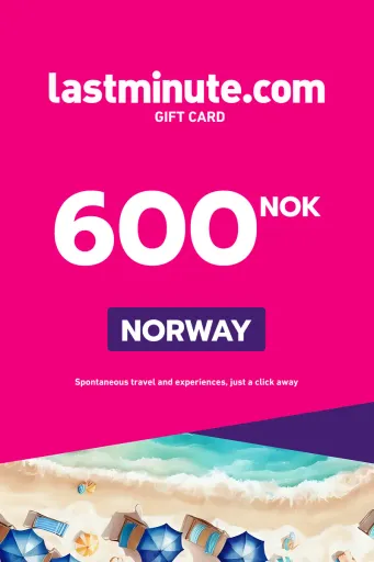 lastminute.com 600 NOK Gift Card (Norway) - Digital Key
