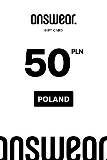 Answear 50 PLN Gift Card (Poland) - Digital Key