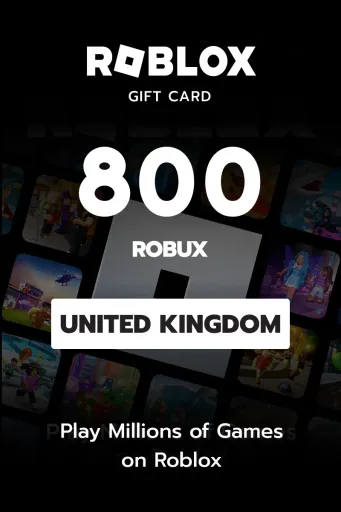 Roblox 800 Robux (United Kingdom) - Digital Key