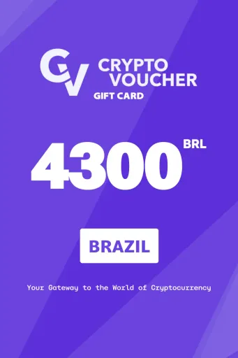 Crypto Voucher 4300 BRL Gift Card (Brazil) - Digital Key
