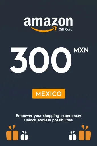 Amazon 300 MXN Gift Card (Mexico) - Digital Key