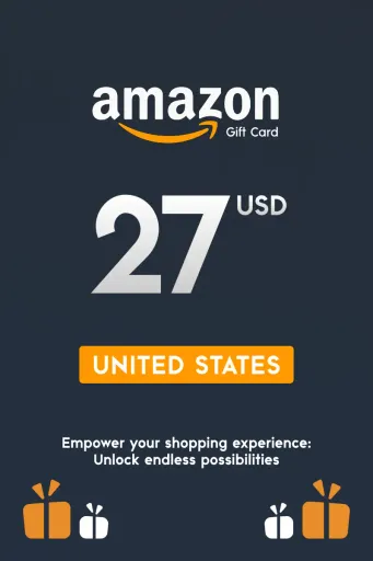 Amazon 27 USD Gift Card (United States) - Digital Key