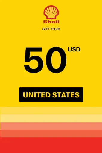 Shell 50 USD Gift Card (United States) - Digital Key