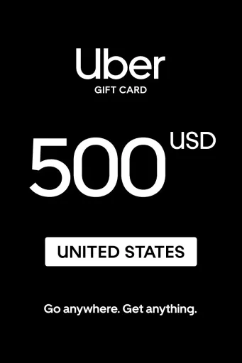 Uber 500 USD Gift Card (United States) - Digital Key