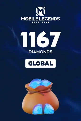 Mobile Legends - 1167 Diamonds (Global) - Digital Key