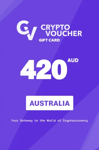 Crypto Voucher 420 AUD Gift Card (Australia) - Digital Key