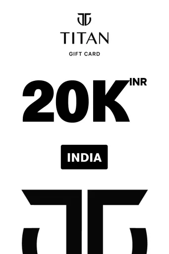 Titan 20000 INR Gift Card (India) - Digital Key
