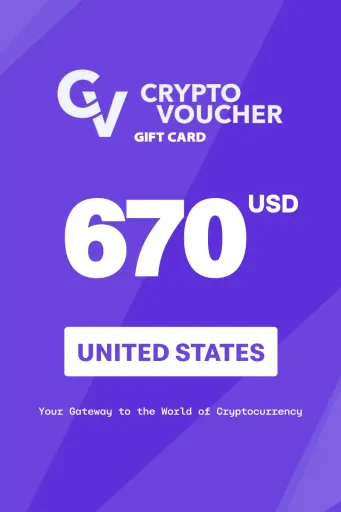 Crypto Voucher (DOGE) 670 USD Gift Card (United States) - Digital Key