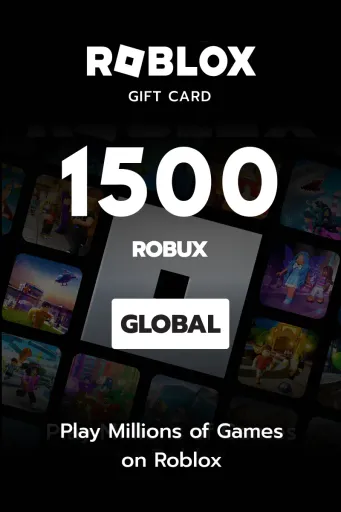 Roblox - 1500 Robux (Global) - Digital Key