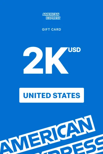 American Express 2000 USD Gift Card (United States) - Digital Key