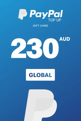 PayPal Instant Top Up 230 AUD Gift Card (Global) - Digital Key