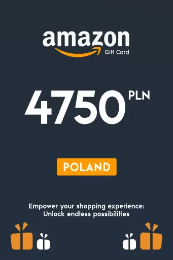 Amazon 4750 PLN Gift Card (Poland) - Digital Key