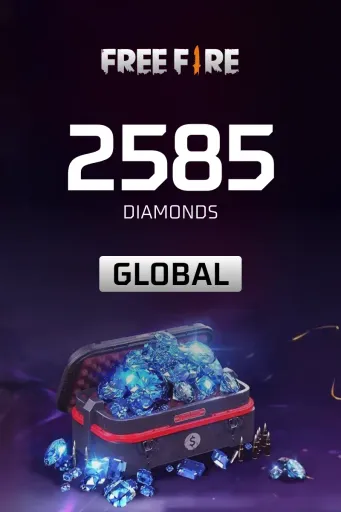 Product Image - Garena Free Fire - 2585 Diamonds (Global) - Digital Key