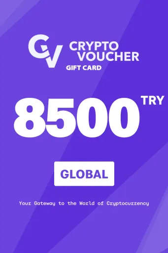 Crypto Voucher 8500 TRY Gift Card (Global) - Digital Key