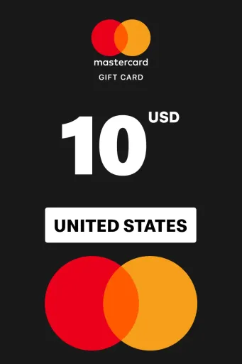 Prepaid Virtual Mastercard 10 USD Gift Card (United States) - Digital Key
