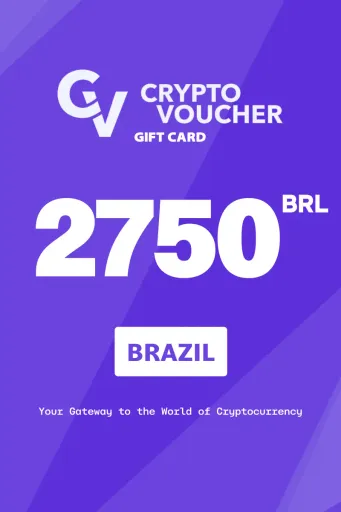 Crypto Voucher 2750 BRL Gift Card (Brazil) - Digital Key
