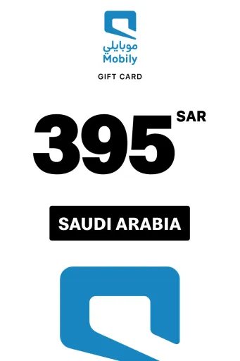 Mobily Card 395 SAR Gift Card (Saudi Arabia) - Digital Key