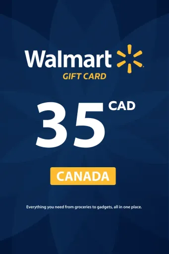 Walmart 35 CAD Gift Card (Canada) - Digital Key