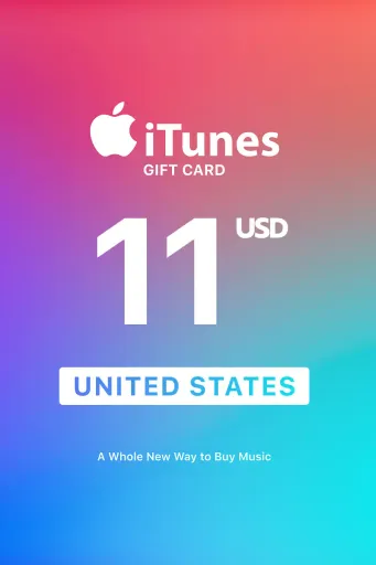 Apple iTunes 11 USD Gift Card (United States) - Digital Key