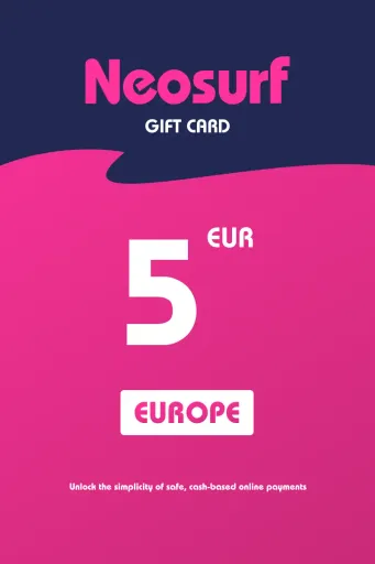 Neosurf 5 EUR Gift Card (Europe) - Digital Key