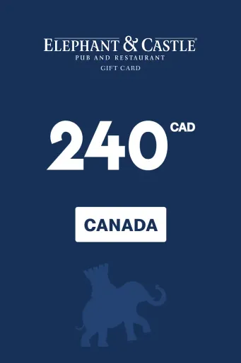 Elephant & Castle 240 CAD Gift Card (Canada) - Digital Key