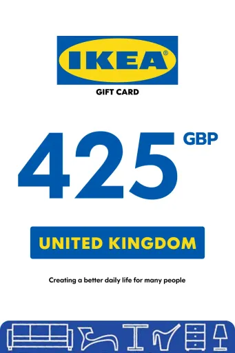 IKEA 425 GBP Gift Card (United Kingdom) - Digital Key