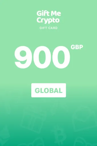 Gift Me Crypto (BTC) 900 GBP Gift Card (Global) - Digital Key