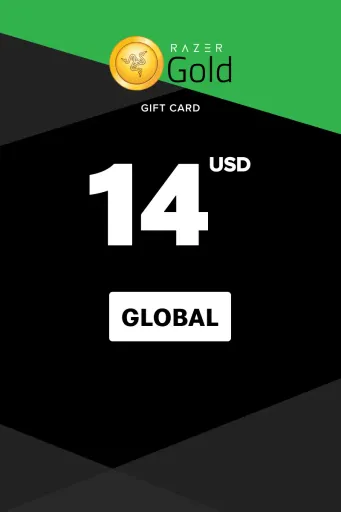 Razer Gold 14 USD Gift Card (Global) - Digital Key