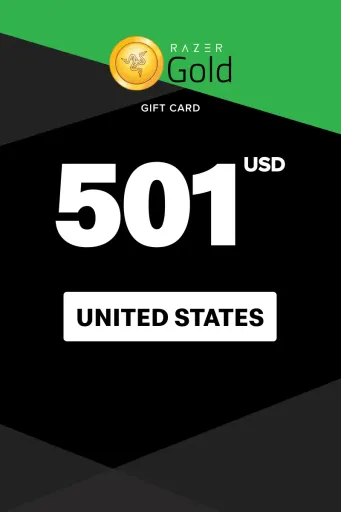 Razer Gold 501 USD Gift Card (United States) - Digital Key