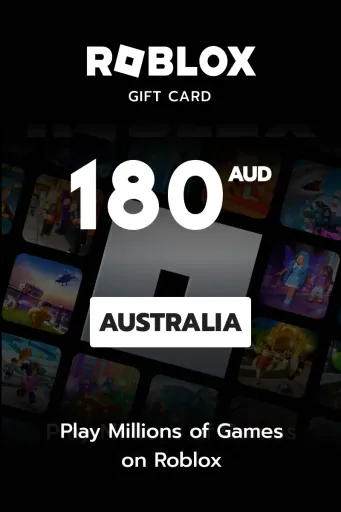 Roblox 180 AUD Gift Card (Australia) - Digital Key