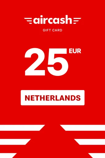 AirCash 25 EUR Gift Card (Netherlands) - Digital Key