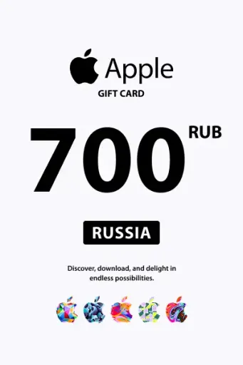 Apple 700 RUB Gift Card (Russia) - Digital Key