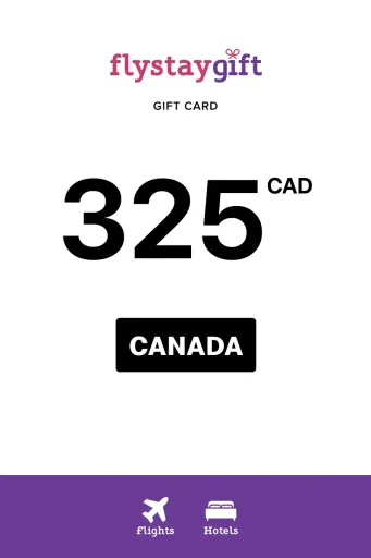 Flystay Gift 325 CAD Gift Card (Canada) - Digital Key