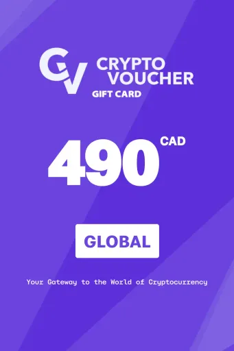 Crypto Voucher 490 CAD Gift Card (Global) - Digital Key