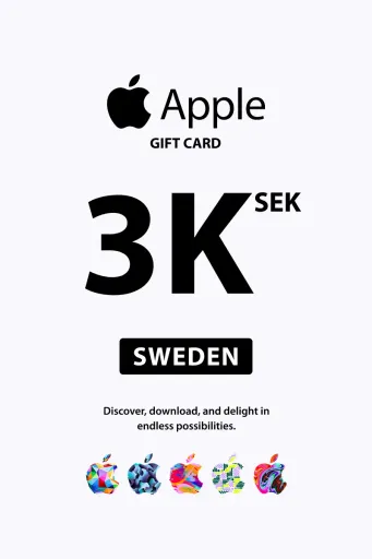 Apple 3000 SEK Gift Card (Sweden) - Digital Key