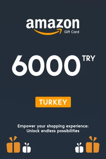 Amazon 6000 TRY Gift Card (Turkey) - Digital Key