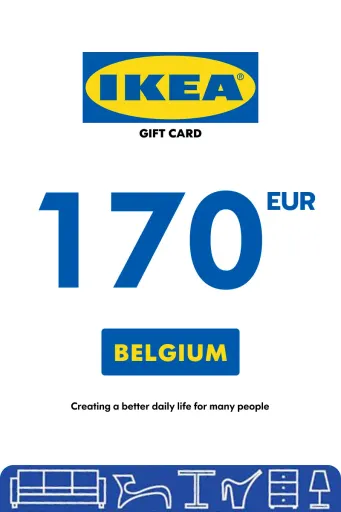 IKEA 170 EUR Gift Card (Belgium) - Digital Key