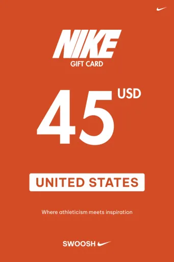 Nike 45 USD Gift Card (United States) - Digital Key