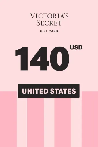 Product Image - Victoria's Secret Pink 140 USD Gift Card (United States) - Digital Key