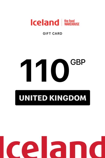 Iceland 110 GBP Gift Card (United Kingdom) - Digital Key