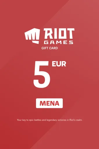 Riot Access 5 EUR Gift Card (MENA) - Digital Key