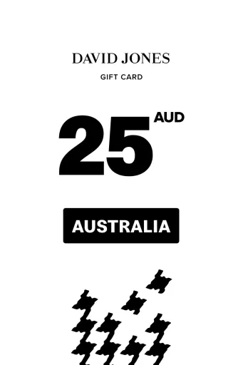 David Jones 25 AUD Gift Card (Australia) - Digital Key