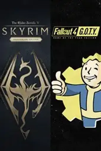 The Elder Scrolls V Skyrim Anniversary Edition + Fallout 4 GOTY Bundle (Europe) (Xbox One / Xbox Series X|S) - Xbox Live - Digital Key