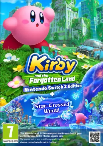 Kirby and the Forgotten Land – Nintendo Switch 2 Edition + Star-Crossed World Upgrade Pack (Global) (Nintendo Switch 2) - Nintendo - Digital Key