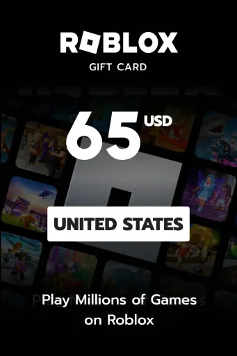 Roblox 65 USD Gift Card (United States) - Digital Key